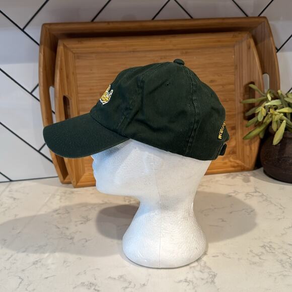 CABELA'S Hunter Green Baseball Cap Six Panel Hat Style With Brim Adjustable Back - Picture 3 of 5
